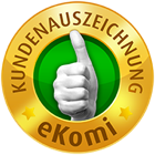 Kundenauszeichnung eKomi